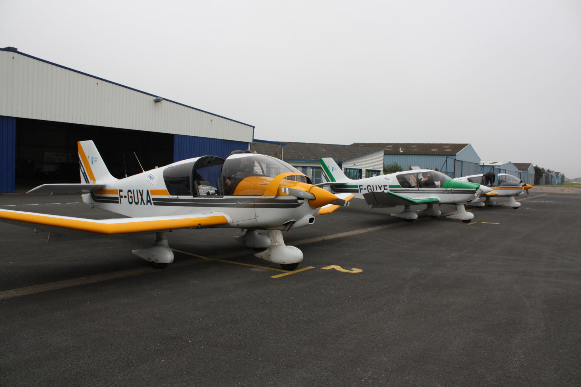 Quelques avions du club