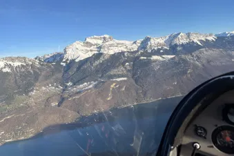Survol des 3 Lacs : Bourget, Annecy et Aiguebelette