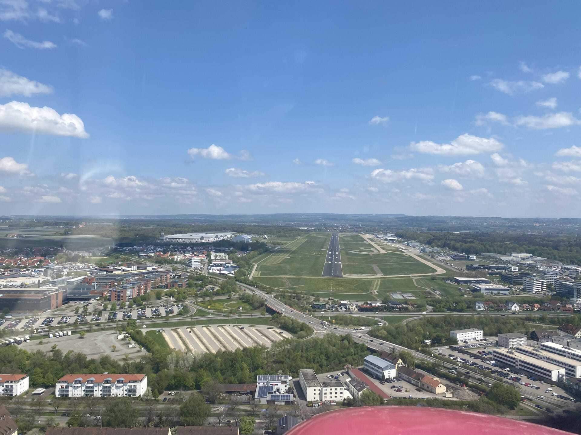 Endanflug Friedrichshafen