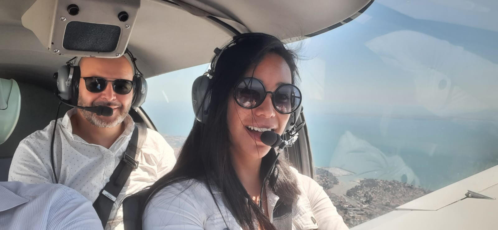 Balade autour de Nantes en avion