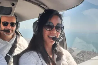 Balade autour de Nantes en avion