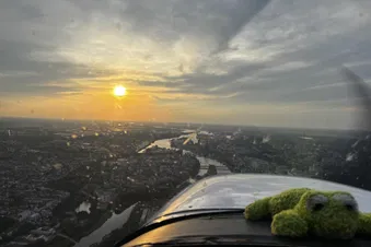 Norddeutschland im Abendlicht – Rundflug zum Träumen