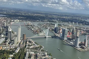 Flight over Rotterdam!