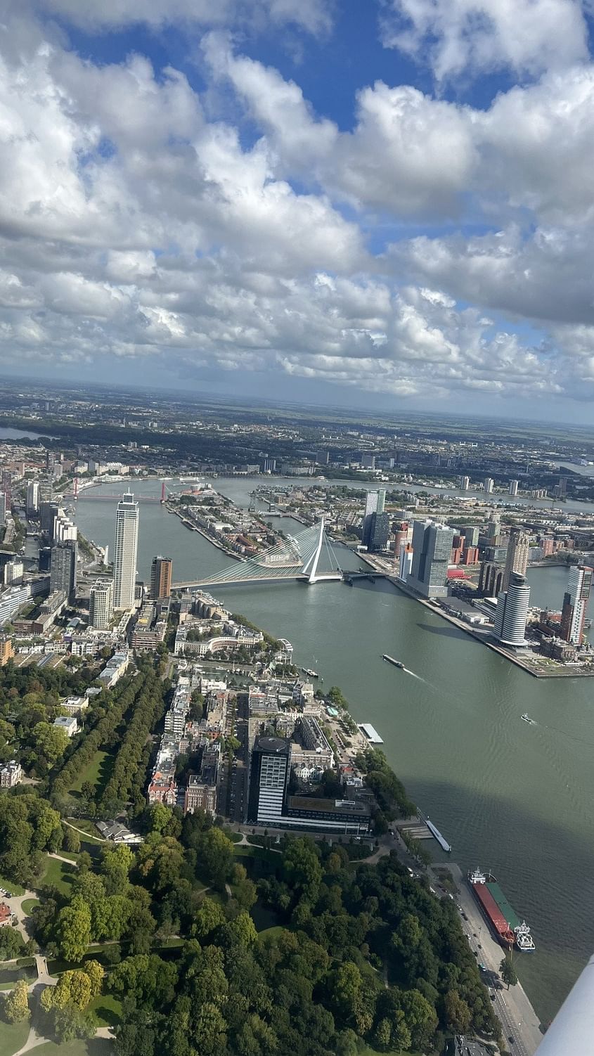 Flight over Rotterdam!