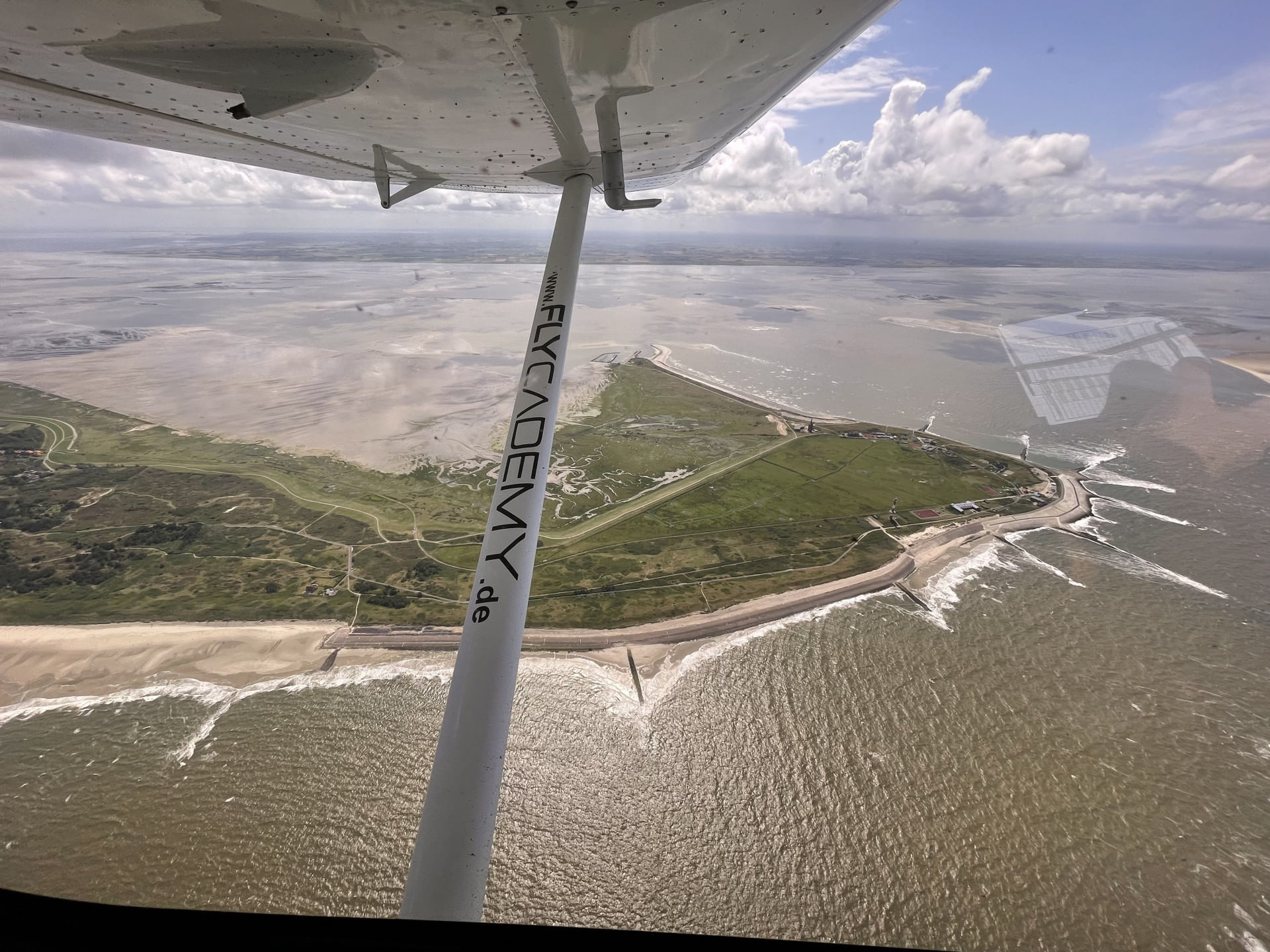 Norderney über Hamburg