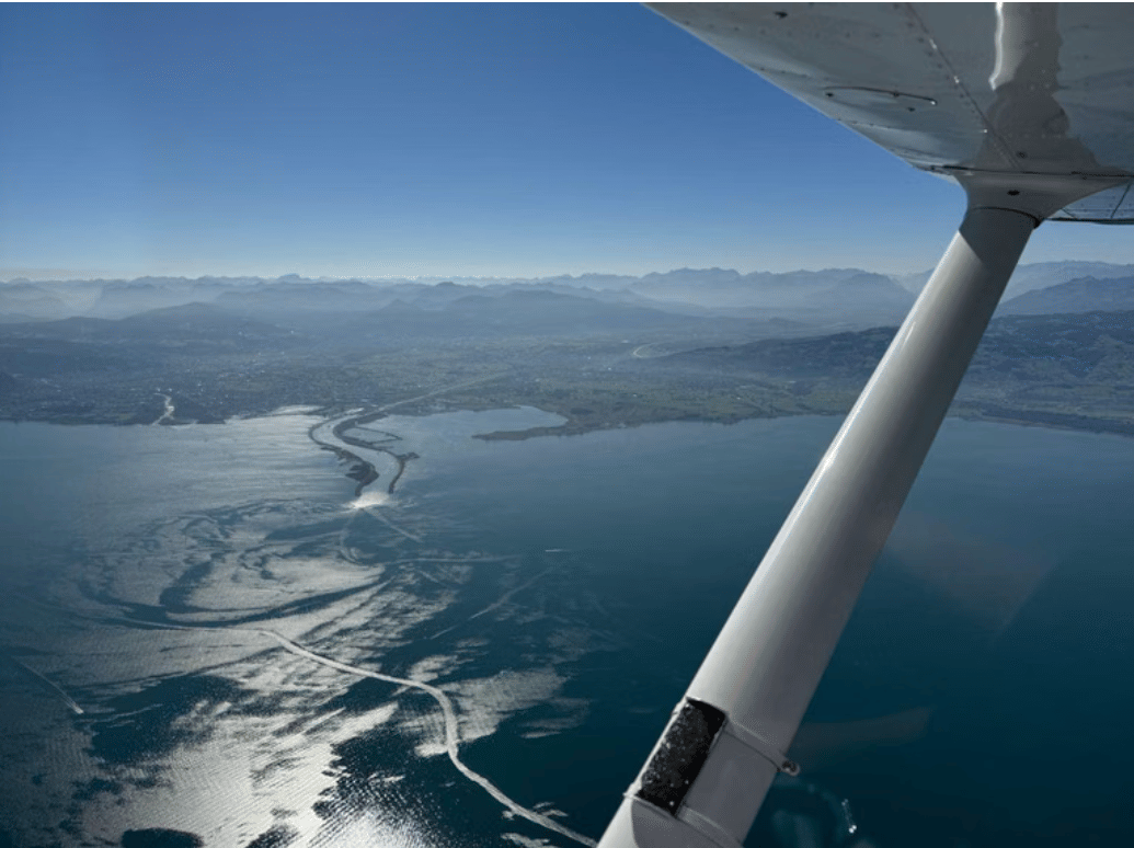 Kurzer Bodenseerundflug