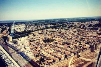 La camargue vue du ciel