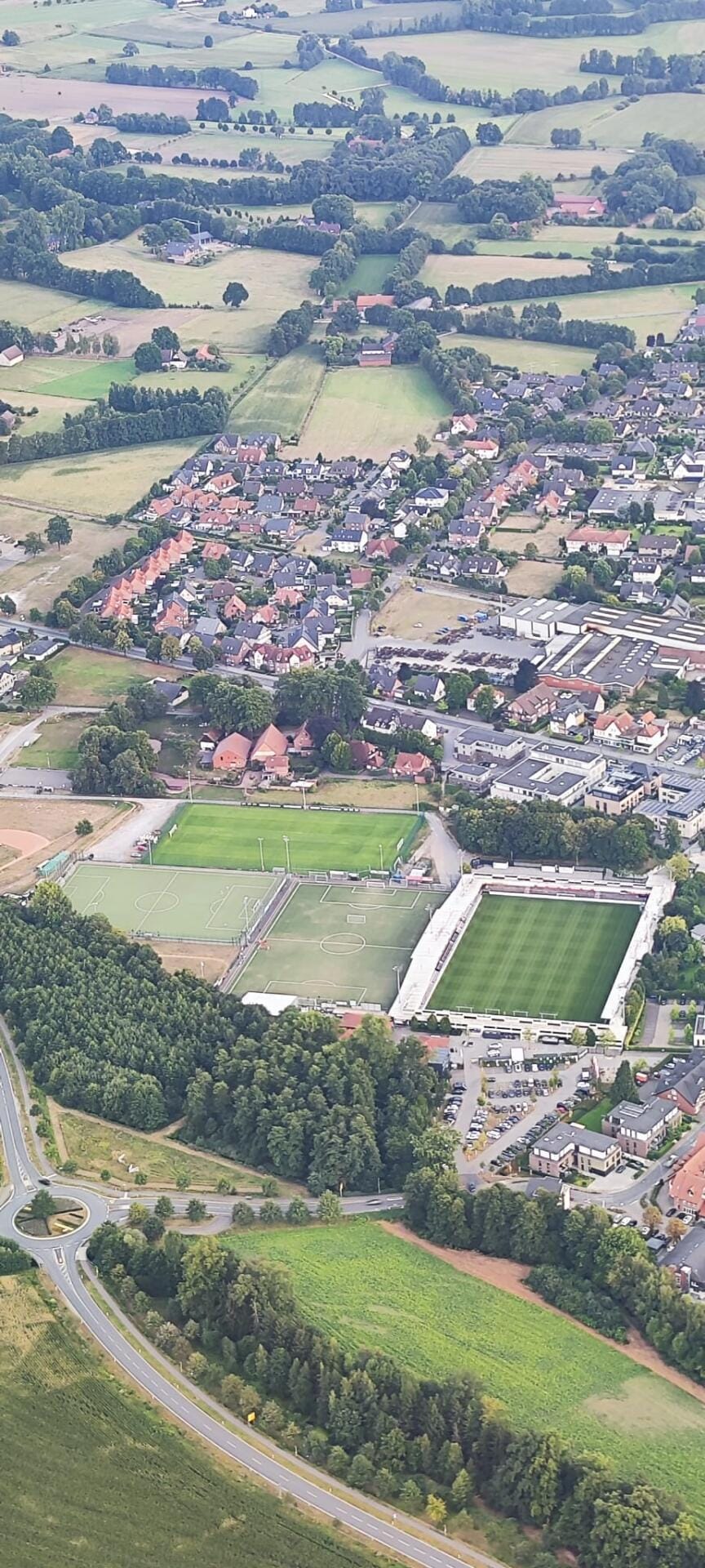 Fußball Stadion Verl, Bielefeld und Gütersloh