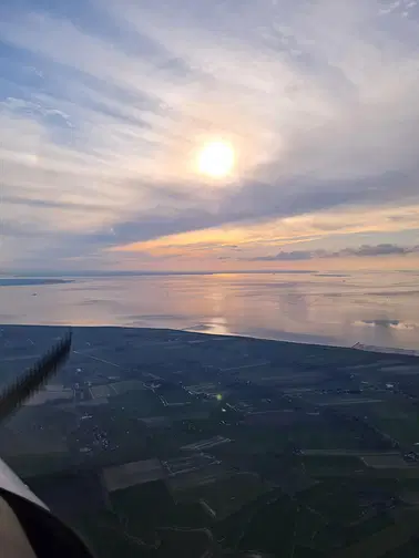 Rundflug über die Ostfrisischen Inseln