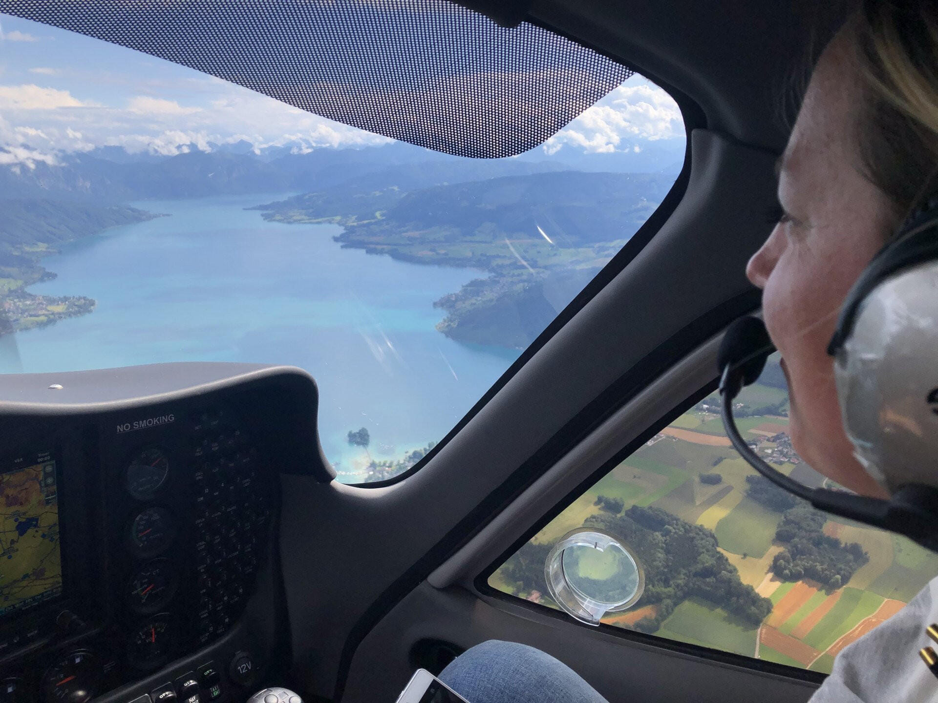 Rundflug über den Attersee & Mondsee zurück nach Vilshofen