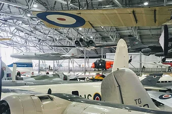 Fly to IWM Duxford from Wellesbourne for the day
