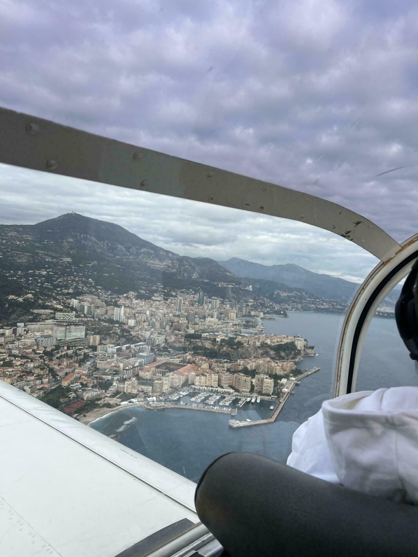Vol au dessus de Nice/Monaco