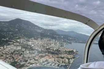 Vol au dessus de Nice/Monaco