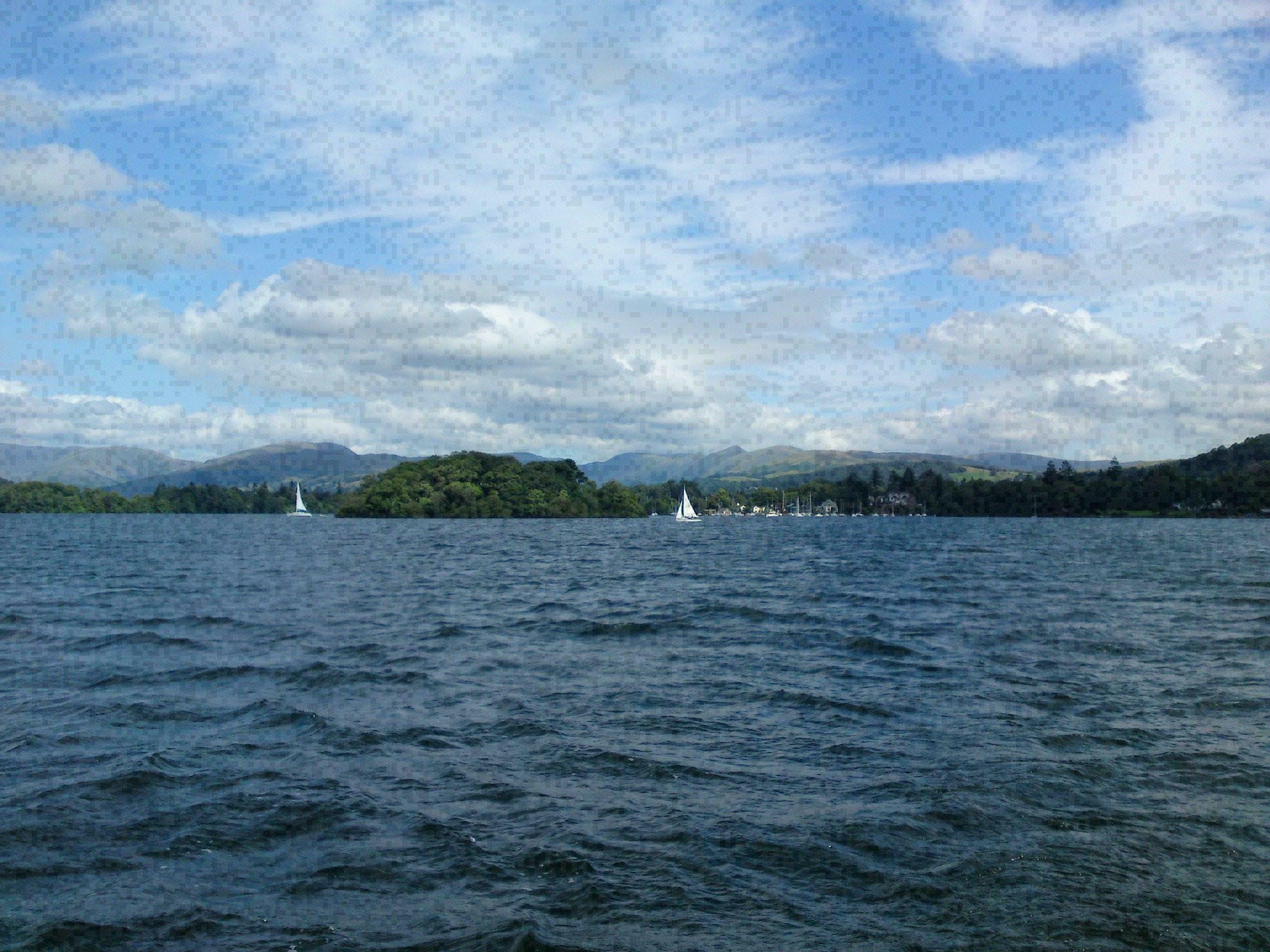 Blackpool coast-Lake Coniston-Lake Windermere ✈️