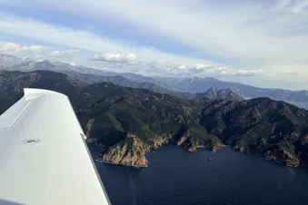 La Corse depuis Merville, Lille, Le Touquet