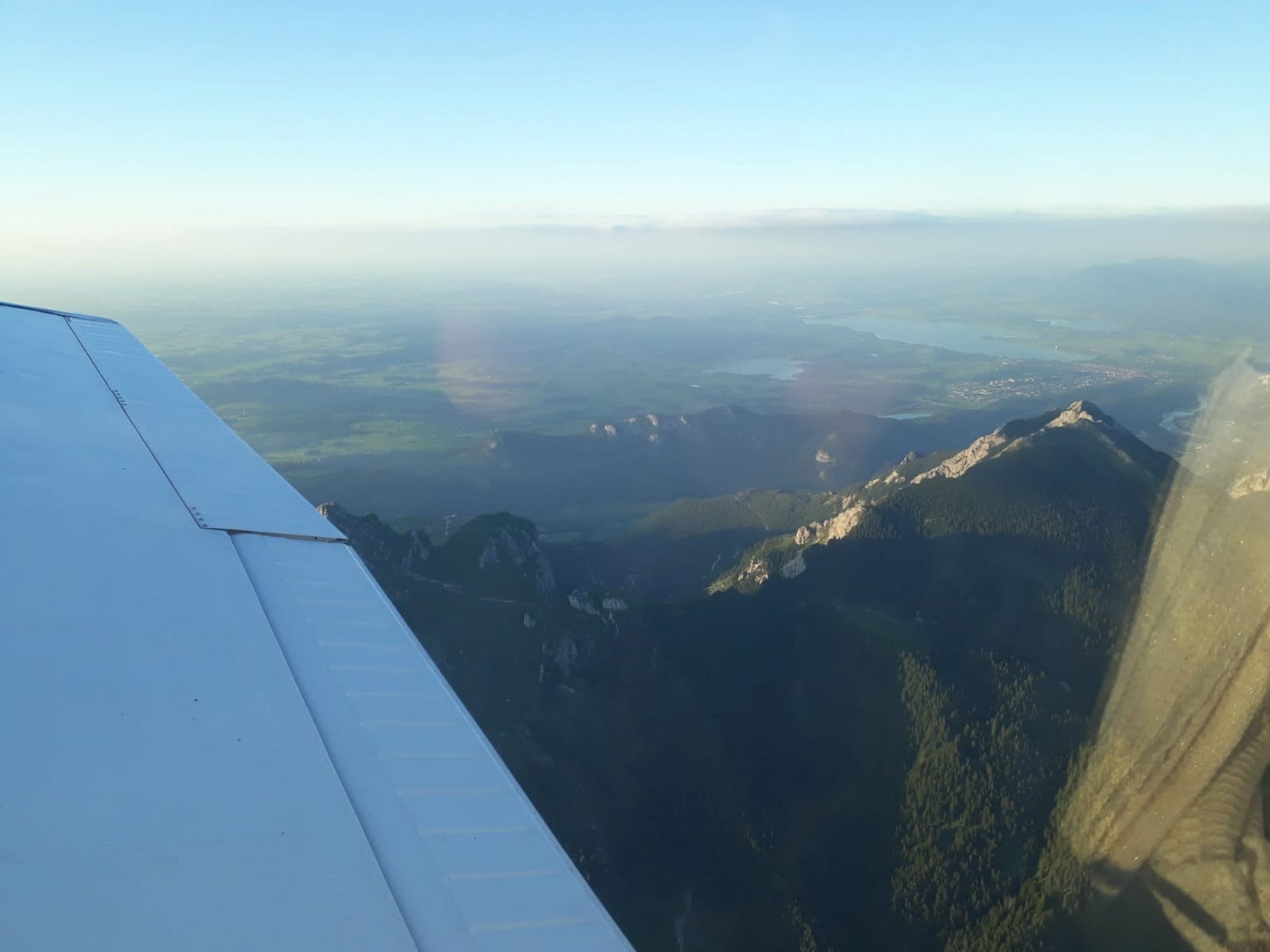 Alpenrundflug -> Zugspitze + Schloss N. (ihr seid zu dritt)