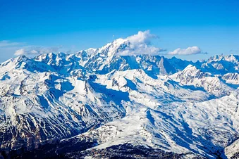 Massif du Mont-Blanc au départ d'Annecy - Vol Privatif