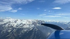 Flug zum schönsten Flugplatz der Alpen