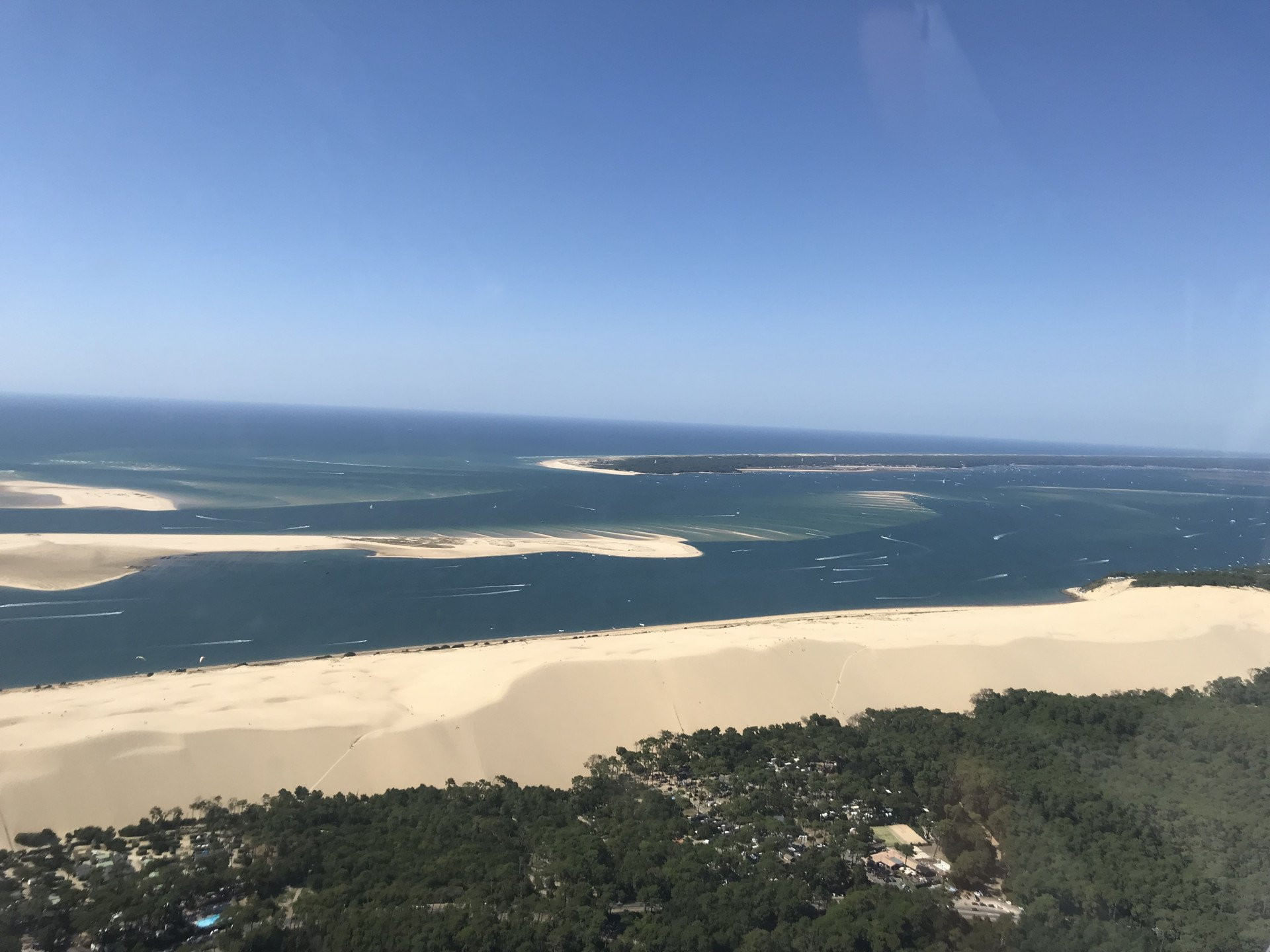 Balade aérienne : Le Bassin d'Arcachon - 2 ou 3 passagers