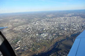 Vue aérienne de LIMOGES