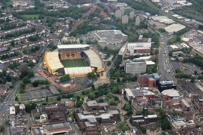 See Wolverhampton from the air!