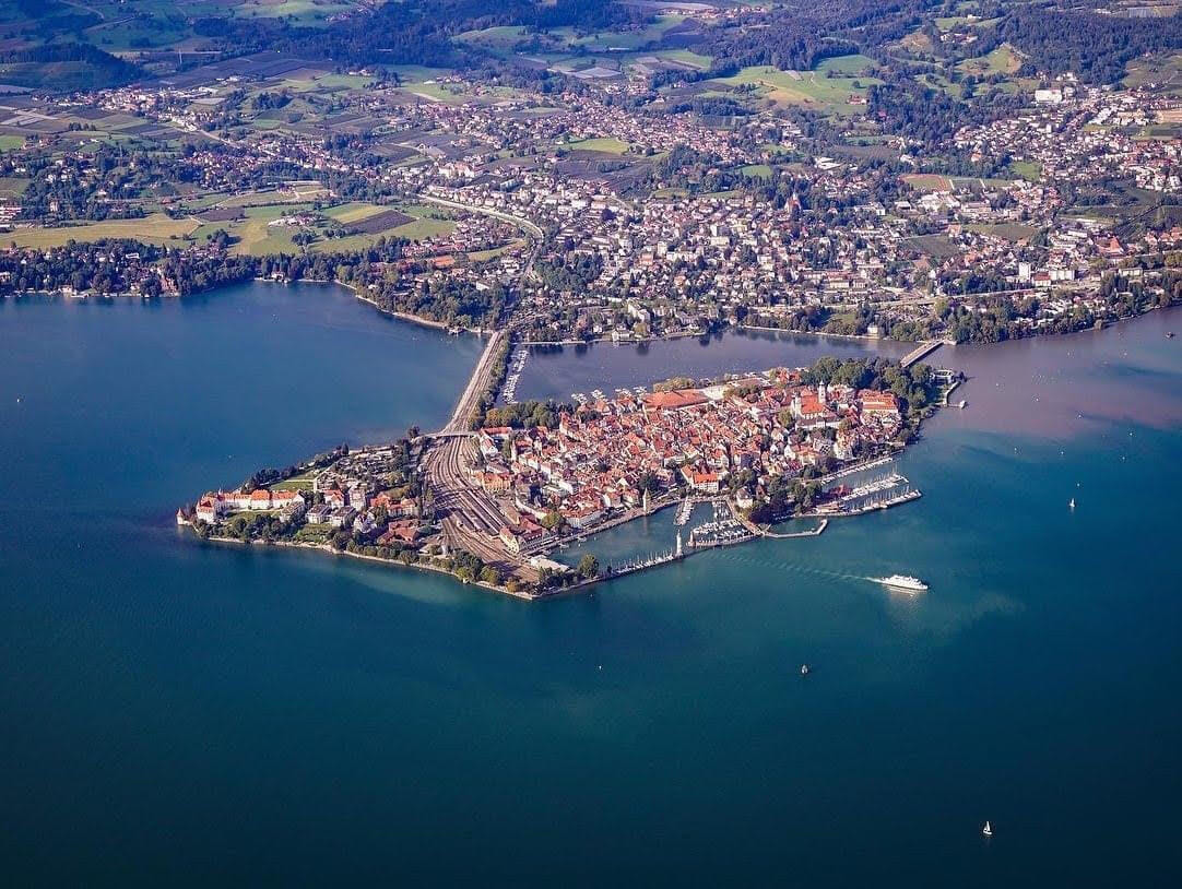 Rundflug über Stuttgart, die Schwäb. Alb und den Bodensee