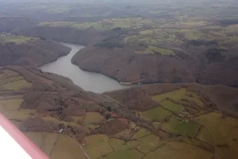 Découverte des Gorges de la Dordogne depuis le ciel