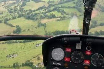 Survol du Perche et déjeuner à la brasserie du perche
