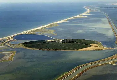 Littoral Palavas, Maguelone, Sète, Etang de Thau en hélico