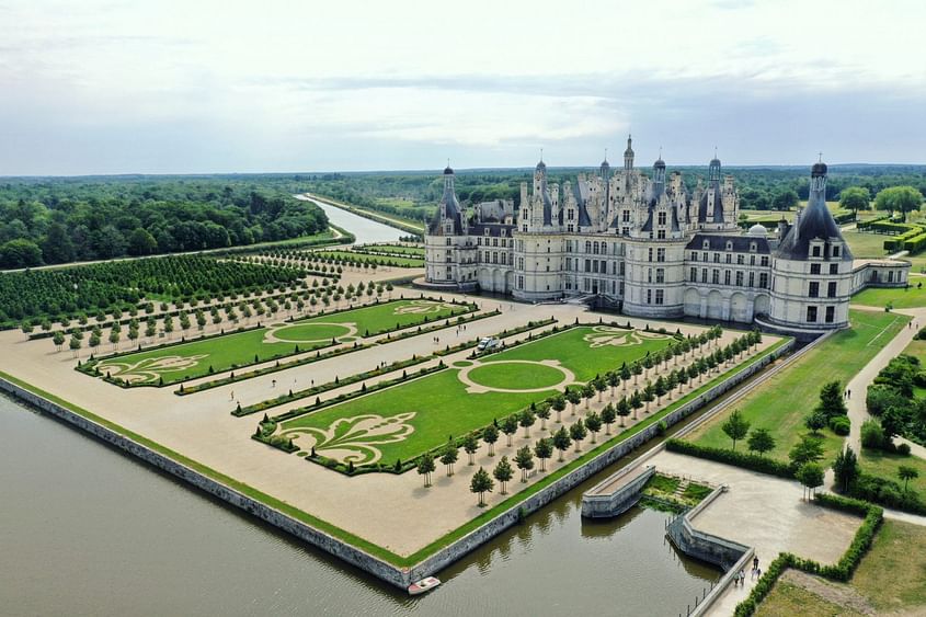 Balade aérienne vers les châteaux de la Loire !