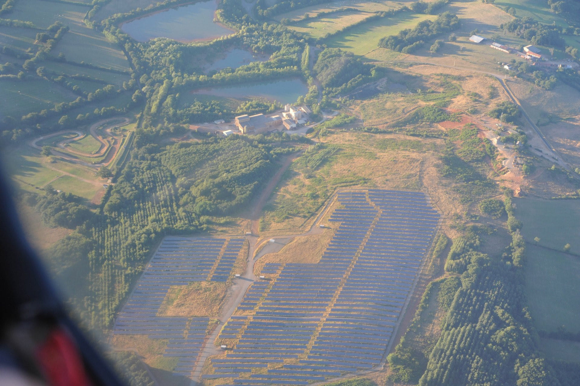 Vol en Berry sur les vallées de la Creuse et de l'Anglin