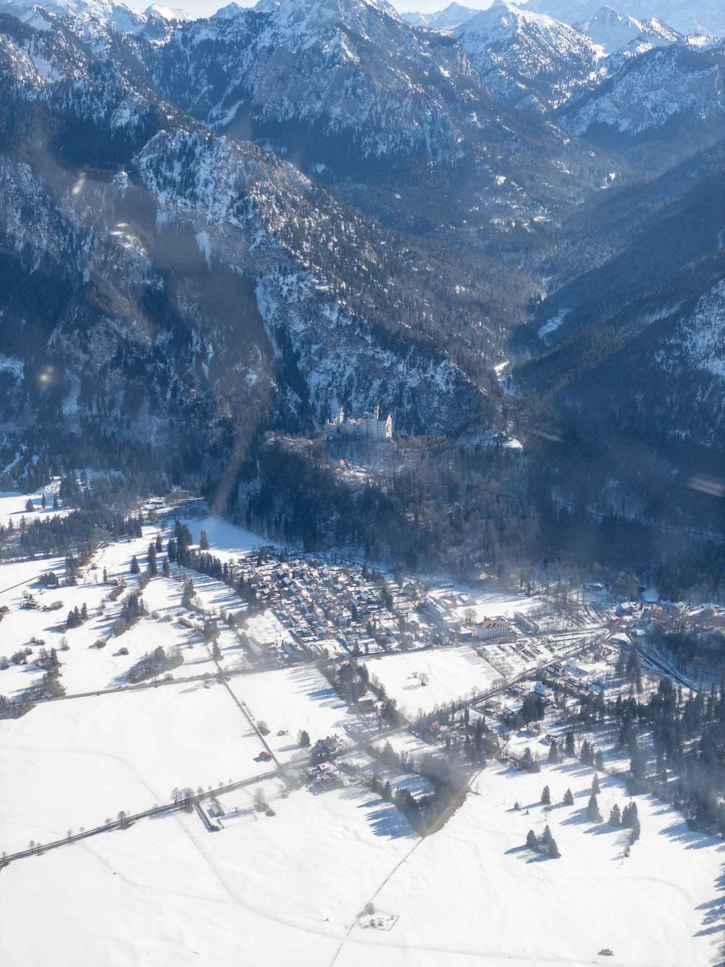 Rundflug Zugspitze, Schlösser und Seen