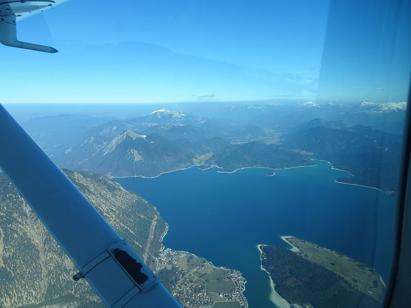 Die Bayerischen Seen von oben