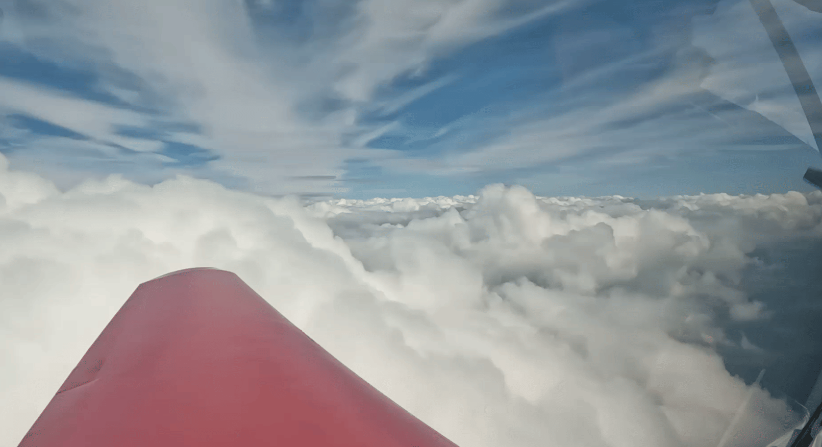 Walensee aus der historischen Bellanca Cruisemaster.