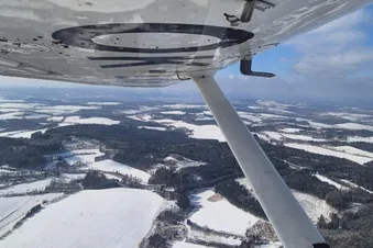 Sightseeing flight from Příbram for up to 3 passengers