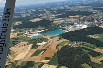 Rundflug über Karlsruhe