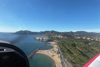 Vol Découverte 🛩 iles de Lérins & golfe de Saint Tropez