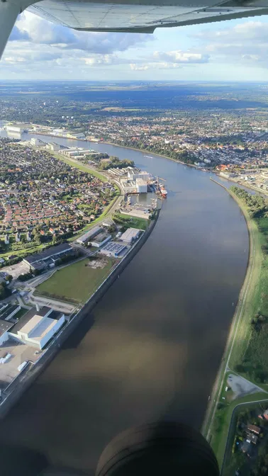 Entdecke Bremen aus der Luft