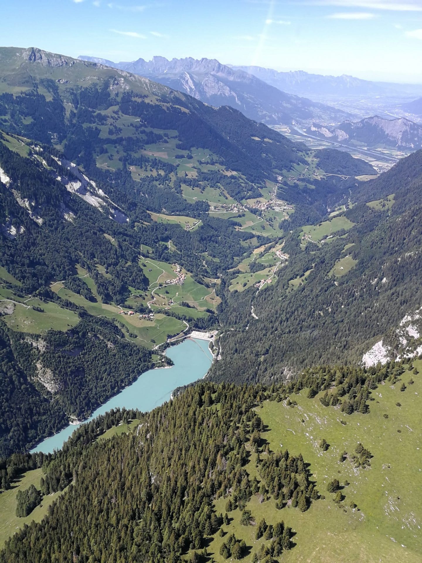 Helikopter Rundflug Rheinschlucht "Ruinaulta"