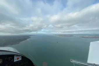 Day Trip to Isle of Wight Bembridge from Redhill in a PA28