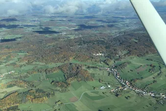 Quick Sky Tour Over Frankfurt & the Rhine