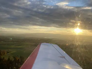 Late afternoon flight | Sonnenuntergang