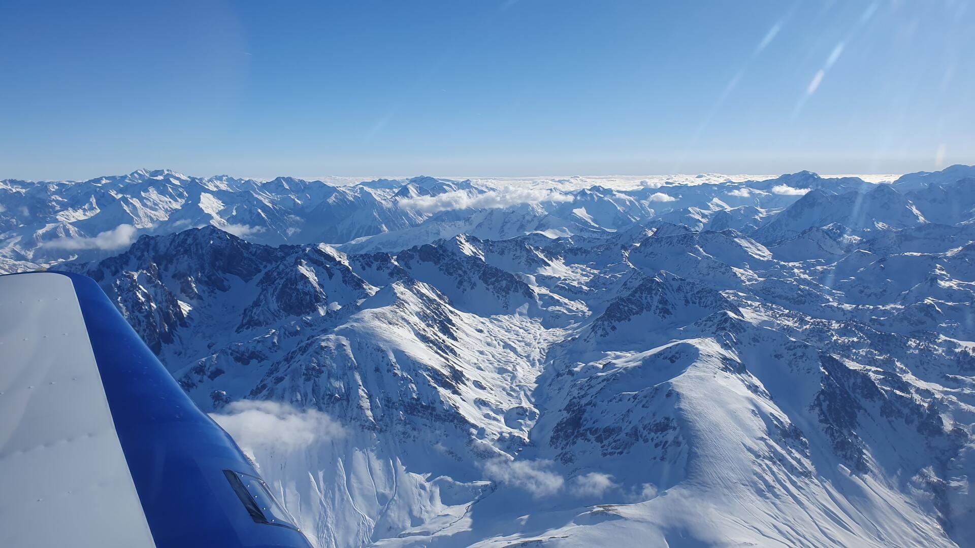 Les Hautes-Pyrénées sous la neige