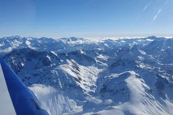 Les Hautes-Pyrénées sous la neige