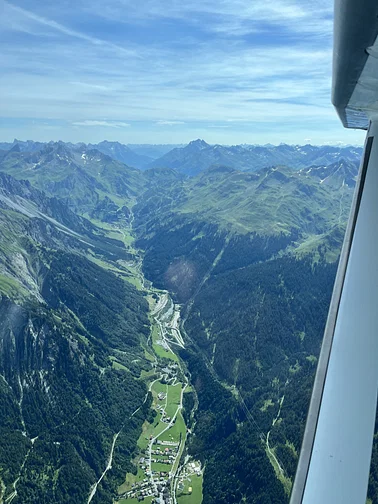 Flug durch die Ostschweiz