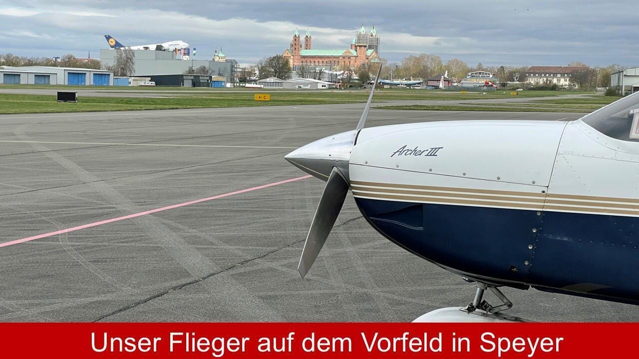Speyer erleben – Flug und Stadtrundgang