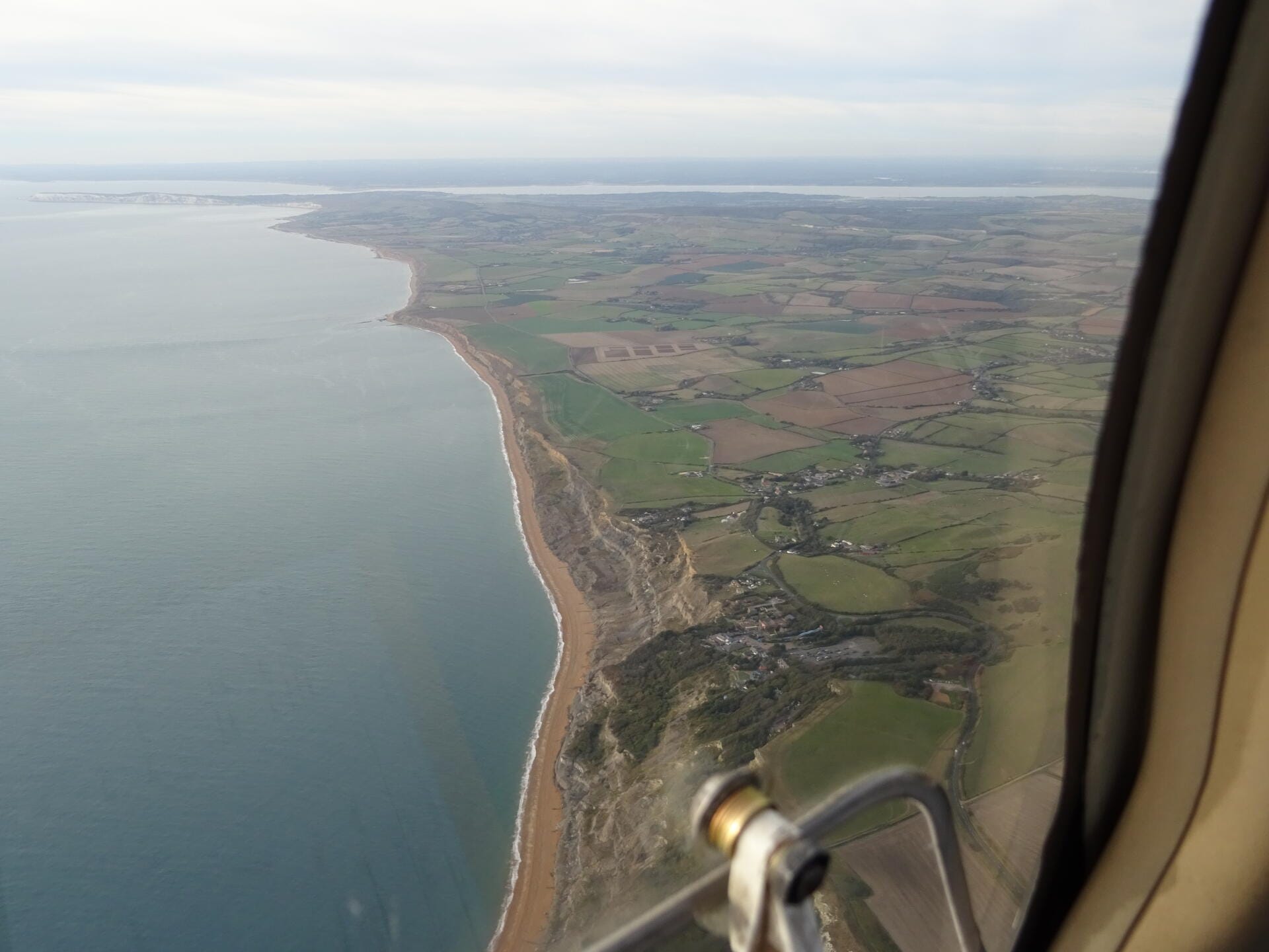 Sightseeing over Isle of Wight