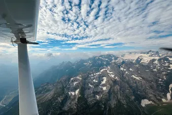 Blick über die Voralpen
