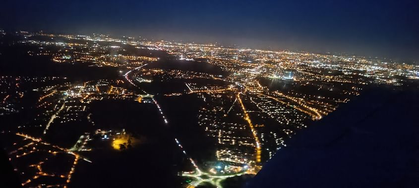 Le bassin d'Arcachon de nuit