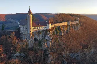Flug zur Burg Hohenzollern